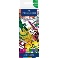 Marker solubil 2 capete set 6 buc graffiti goldfaber Faber-Castell-1-IMG-slider-mobile