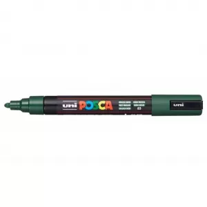 Posca marker UNI verde inchis - English Green, varf mediu 1.8-2.5 mm PC-5M-1-IMG-nav