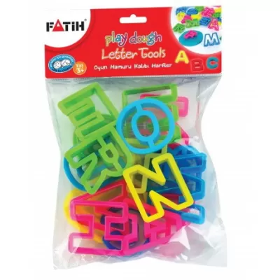 Forme modelat plastilina litere FATIH-img