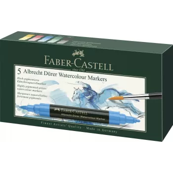 Set 5 markere solubile a.durer Faber-Castell-1