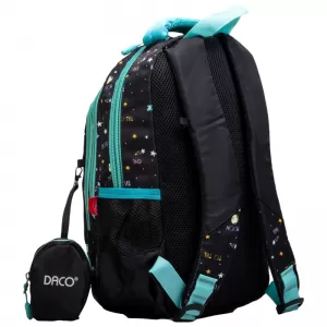 Ghiozdan scolar clasa pregătitoare, fete, imprimeu Love You to the Moon and Back, 38 cm Daco GH348-2-IMG-nav