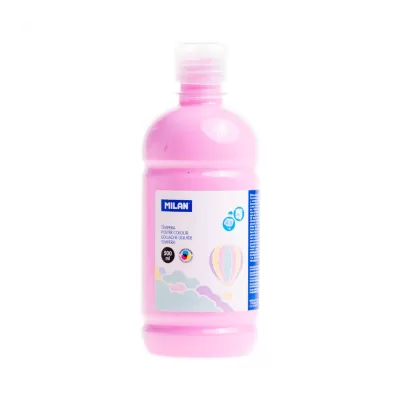 Tempera 500 ml roz pastel Milan-img