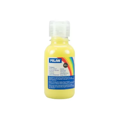 Tempera 125 ml Milan galben deschis 03419-img