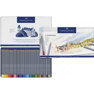 Creioane colorate aquarelle 36 culori goldfaber cut. Metal faber-3-IMG-nav