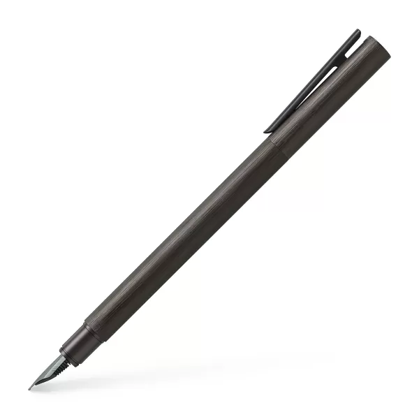 Stilou Neo slim aluminium negru, penita F, Faber-Castell-1-IMG-slider