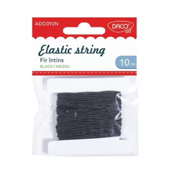 Accesorii craft - fir elastic negru AD392N “Fir întins negru” DACO-1