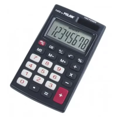 Calculator 8 DG MILAN 208KBL negru-img