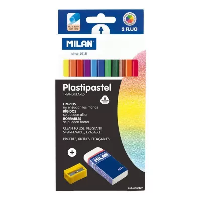 Creion color 12 cerat Plastipastel MILAN-img