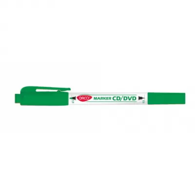 Marker CD/DVD 2 capete DACO verde MK301-img