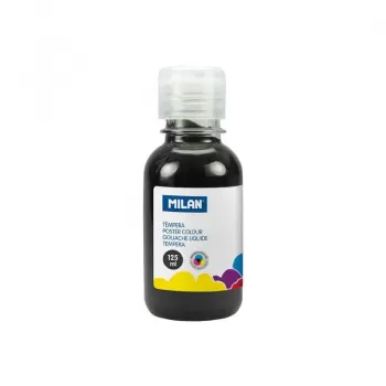 Tempera 125 ml Milan negru 03480-1