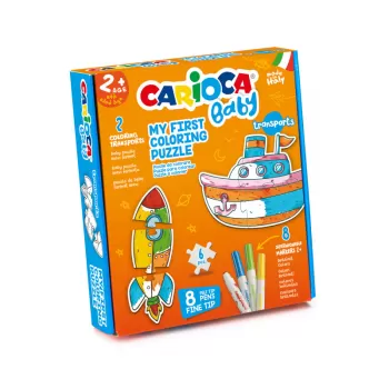 Set creativ Puzzle Transports, Baby Carioca 43080-1