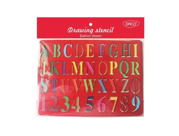 Sablon litere Alfabet DACO SB002A-1-IMG-slider