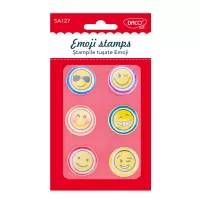 Stampila tusata Emoji, set 6 bucati, Daco SA127-1-IMG-slider-mobile