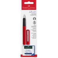 Blister stilou scolar rosu + 6 cartuse Faber-Castell-1-IMG-slider-mobile