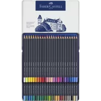 Creioane colorate 48 culori goldfaber cutie metal Faber-Castell-2-IMG-slider-mobile