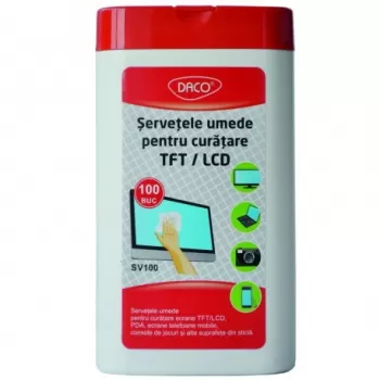 Servetele pentru curatare ecran TFT/LCD DACO-1