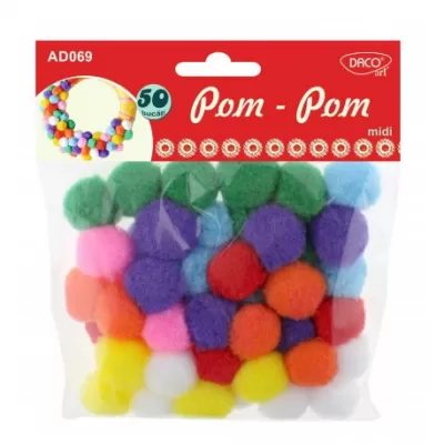 Accesorii craft - AD069 Pom Pom midi DACO-img